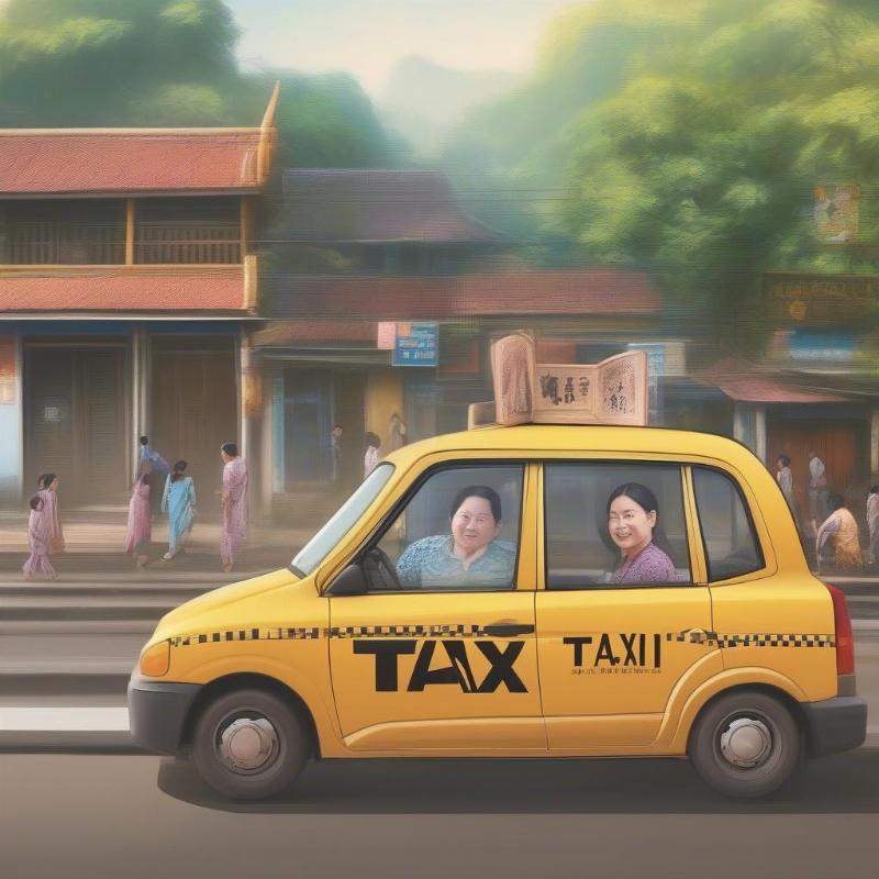 Dịch vụ taxi Châu Đức đón khách