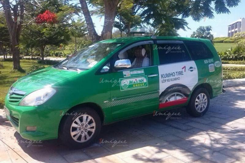 Hình ảnh xe taxi Mai Linh tại Phước Hải Phước Tỉnh