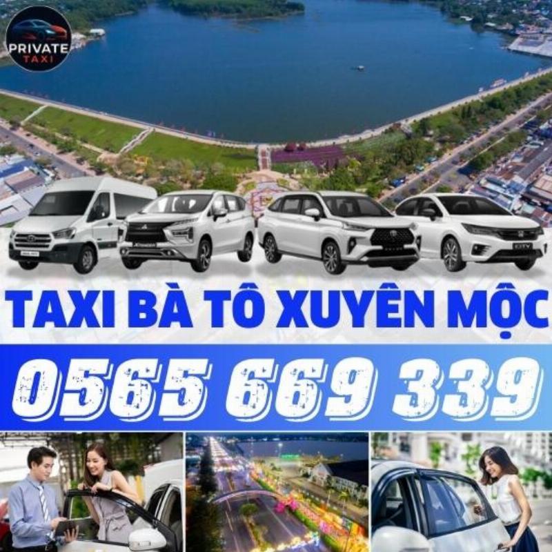 Đặt xe taxi nhanh chóng, tiện lợi tại Xuyên Mộc Hồ Tràm 24/7