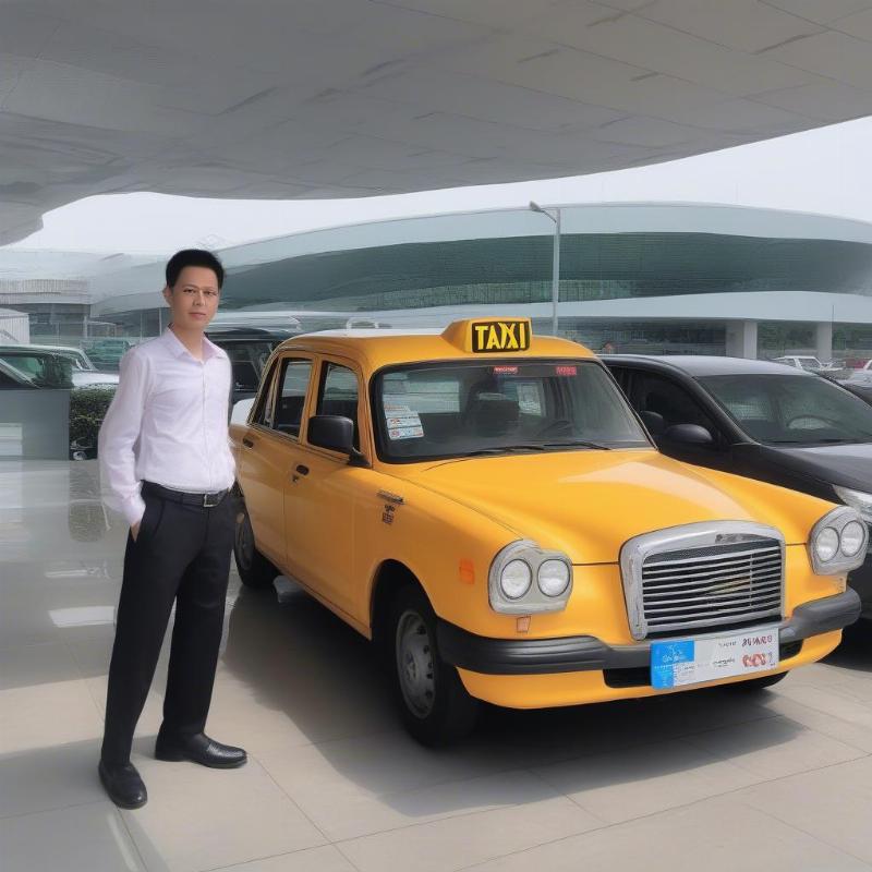 Dịch vụ taxi Hòa Bình Xuyên Mộc đón khách tại sân bay