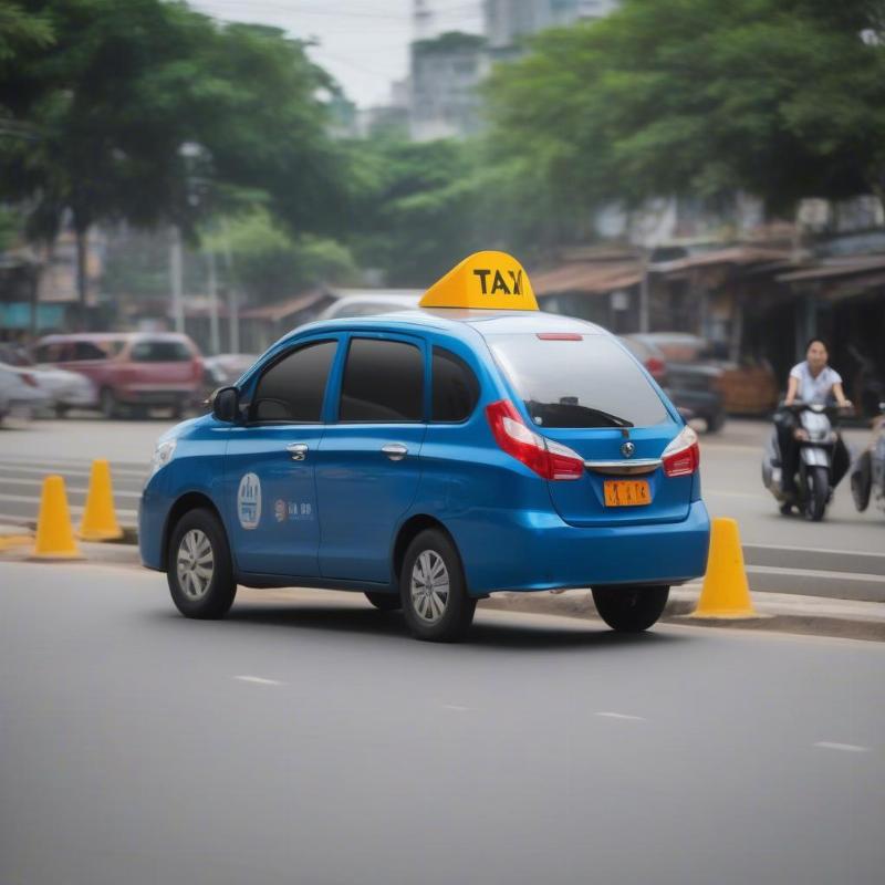 Taxi Xanh SM Bà Rịa đón khách tại địa điểm