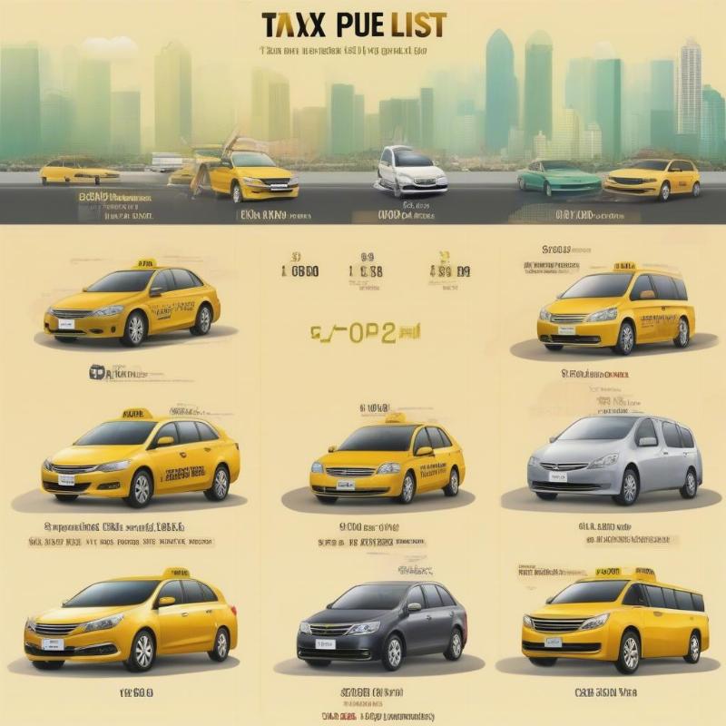 Bảng giá Taxi Xanh SM Đất Đỏ